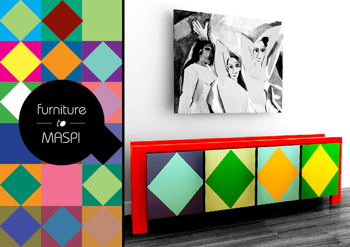 design product art MASP furniture Interior graphic móvel buffet