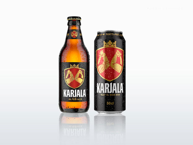 Karjala label design