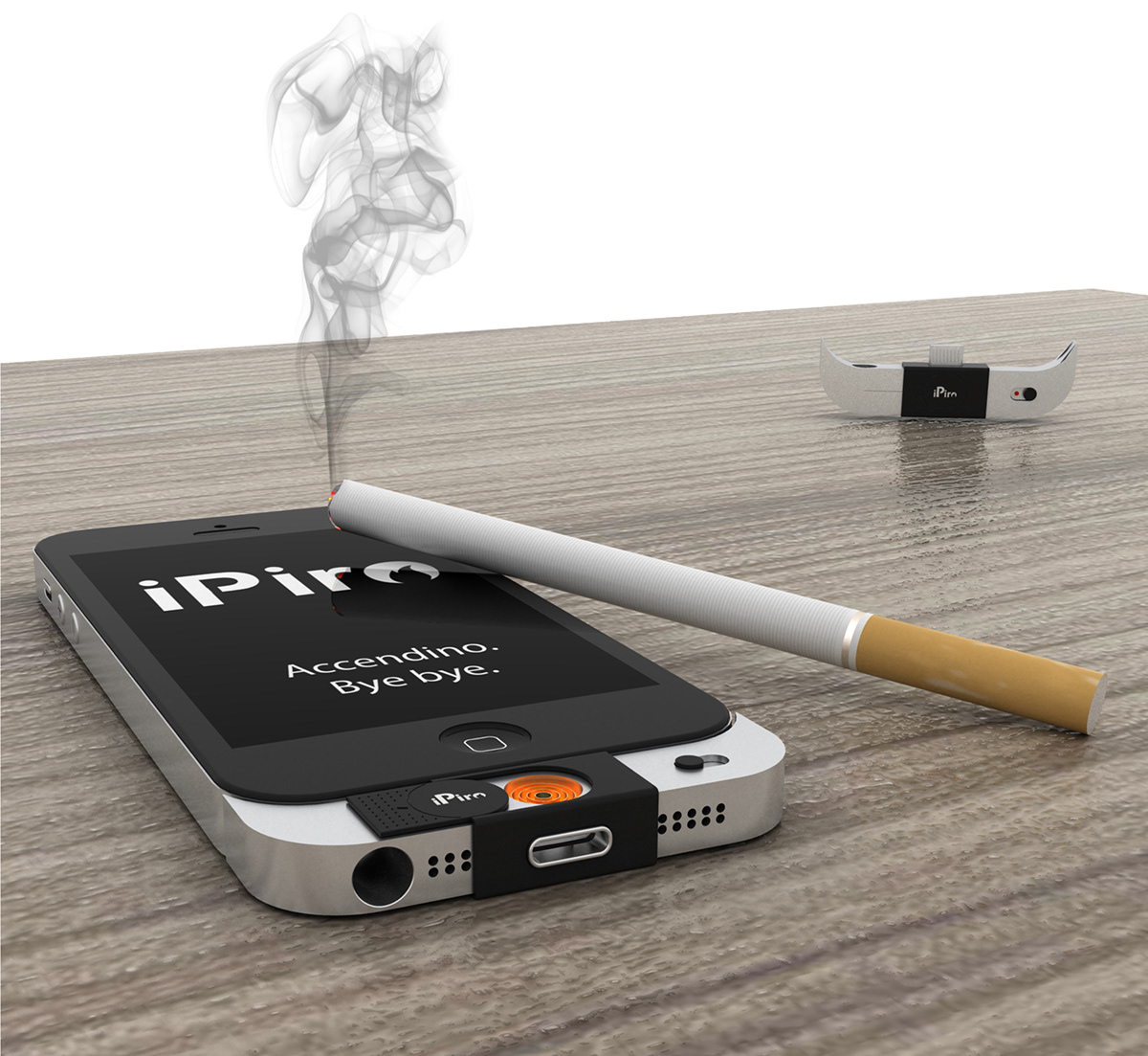 cigarettes smart phone lighter dsign cell phone