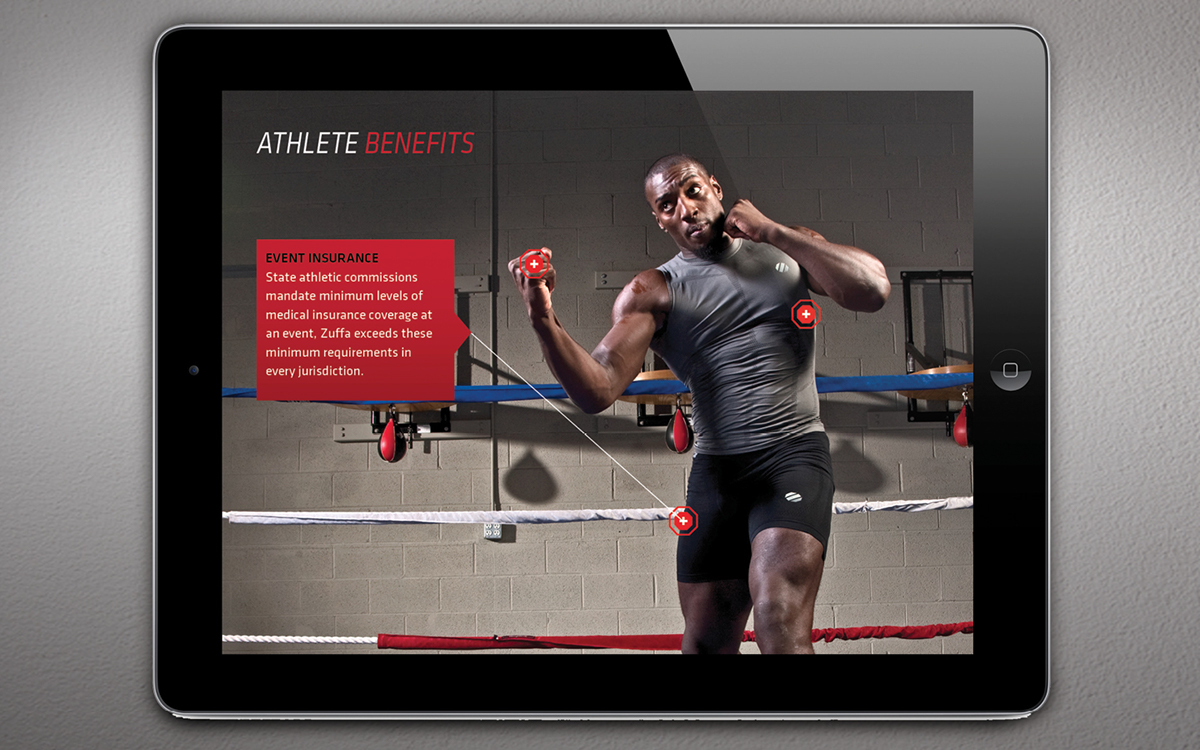 Adobe Portfolio UFC b2b presentation George St. Pierre sports digital infographics Wrestling Boxing jon jones Antonio Silva MMA