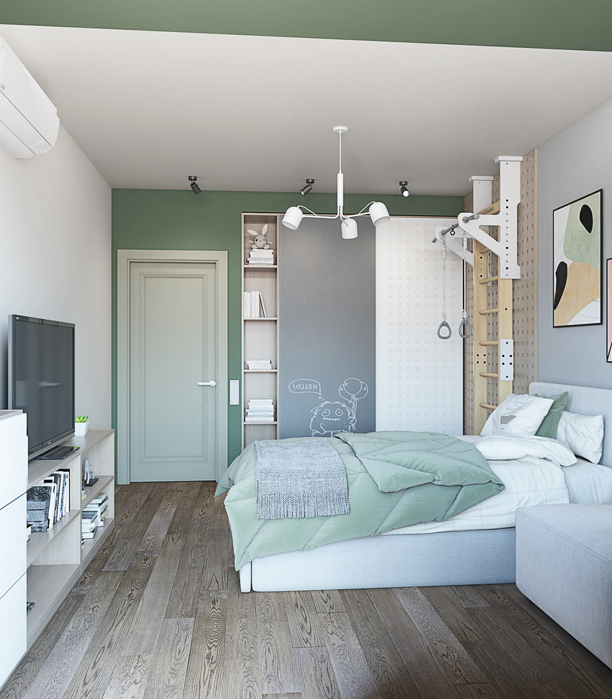 bathroom bedroom colors designer Interior interior design  kitchen Render Scandinavian visualization