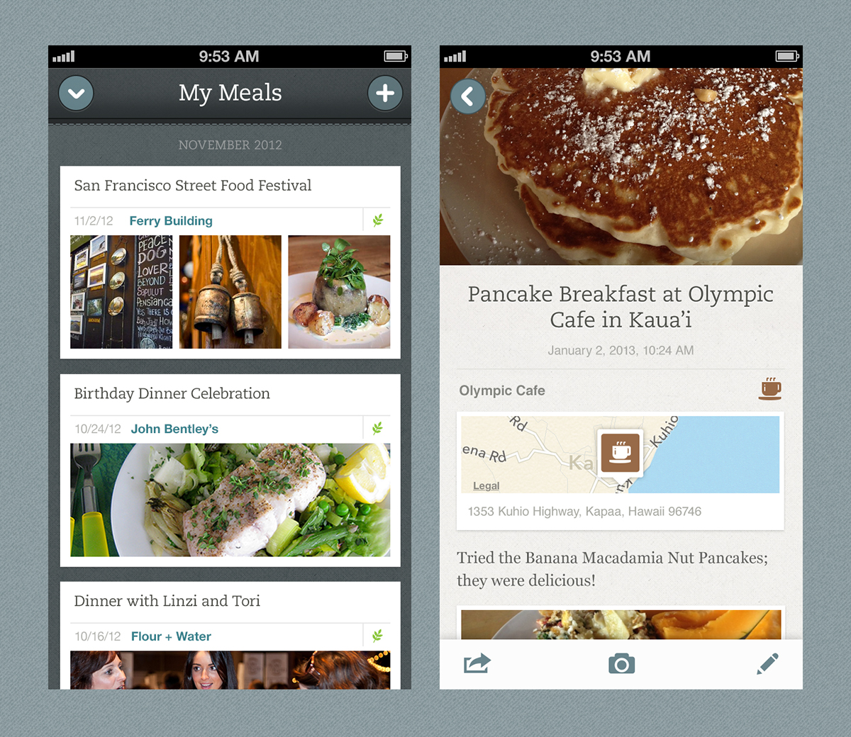 evernote  FOOD  iOS  ipad  iphone recipe app browse  remember