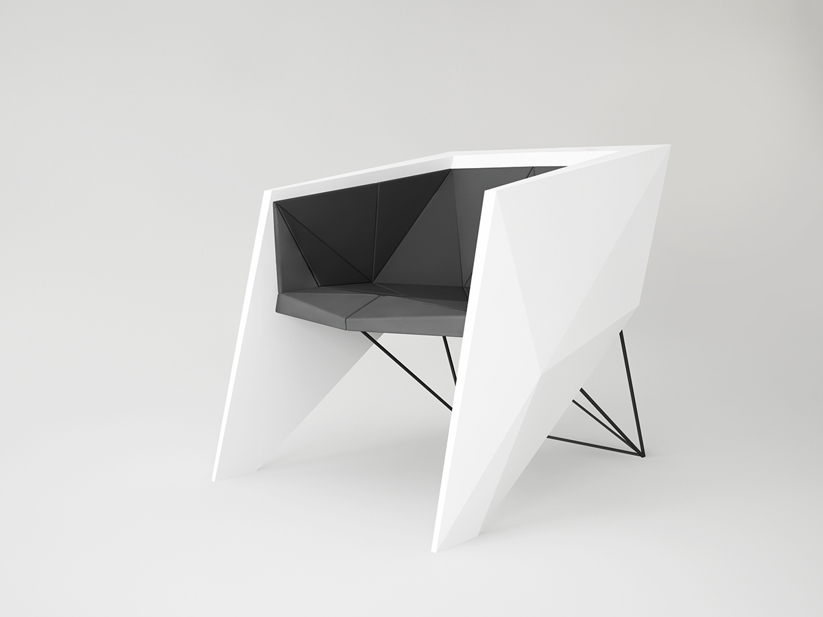origami  armchair stealth