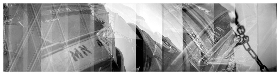 Black and White Film fine art medium format multiple exposure Photography 