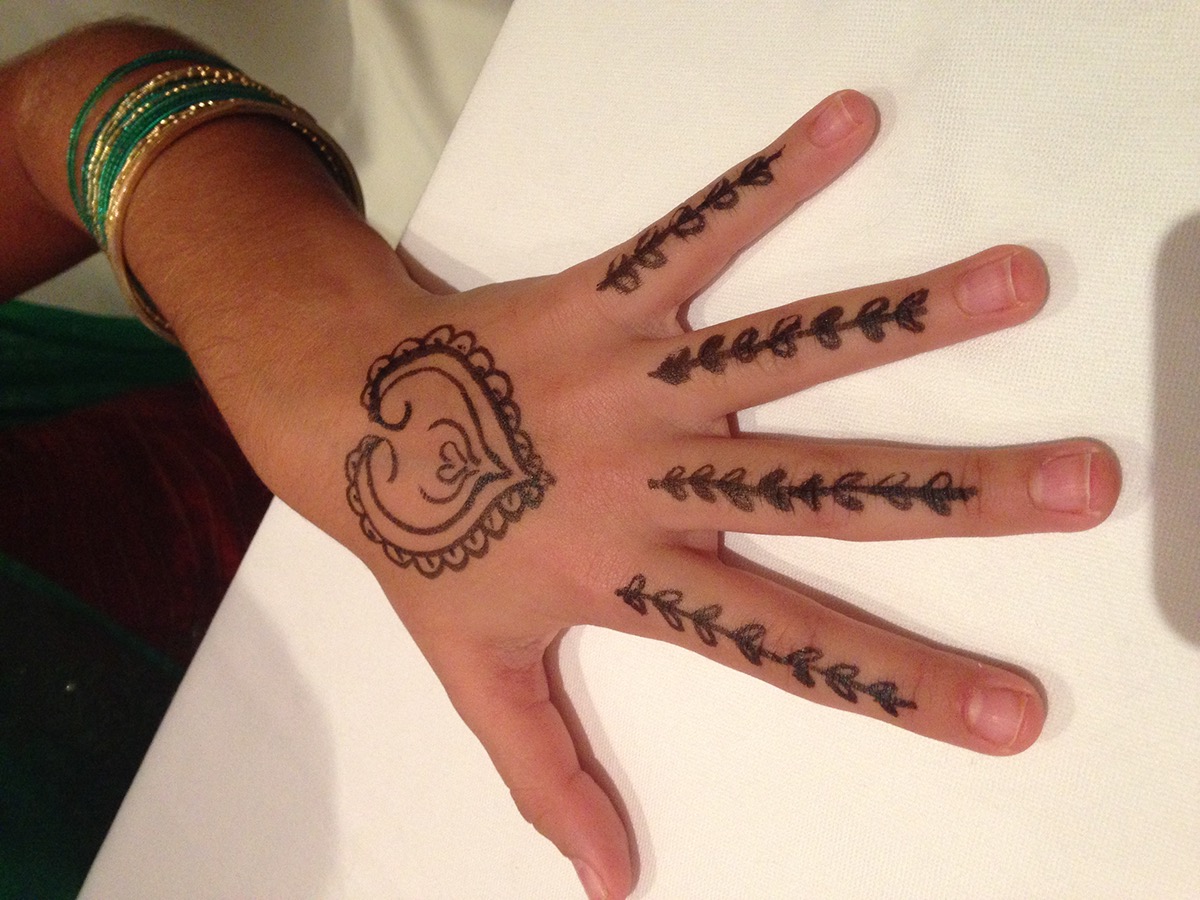 mehndi designs temporary tattoos traditional Diwali ball