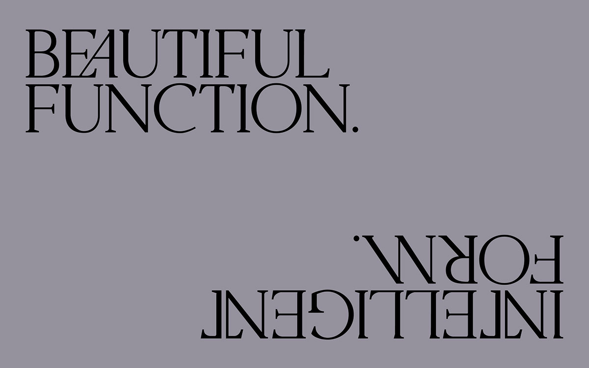 architecturestudio studio logo typographic Custom Typeface avantgarde lubalin interiordesign Ligatures uppercase