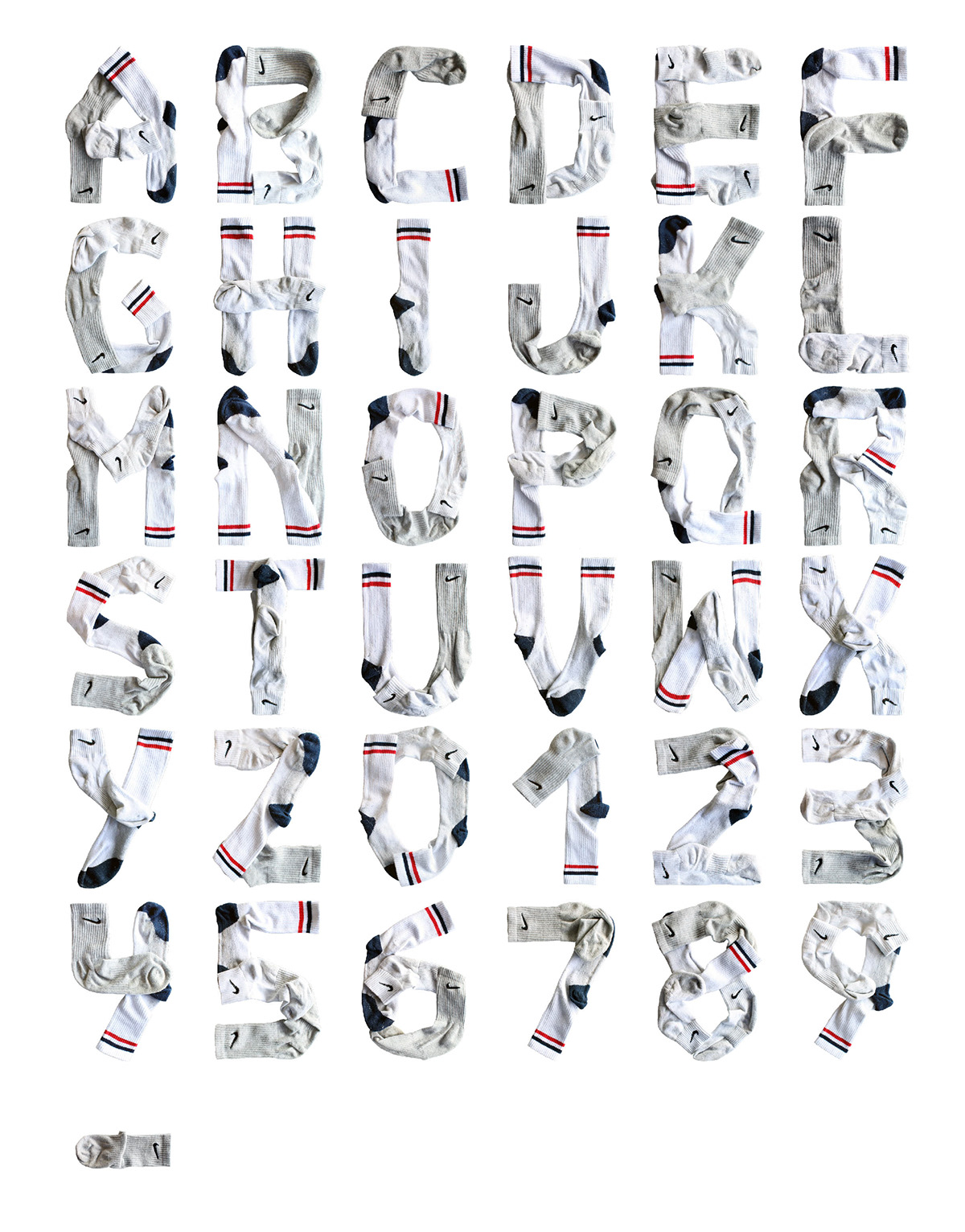 dunedin graphic design  gym gym sock max mollison New Zealand sock type typography   handmade font