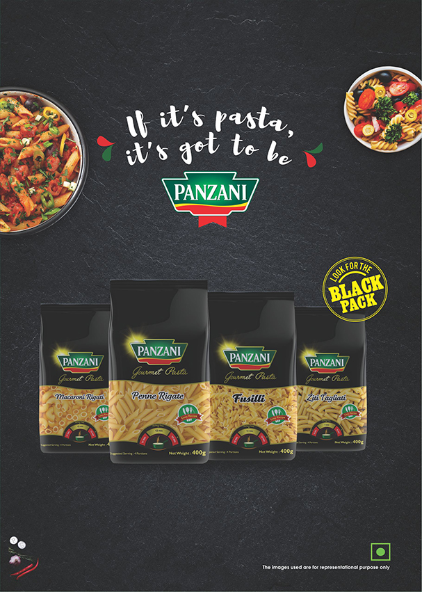 design italina pasta leaflet marketing   panzani Pasta print