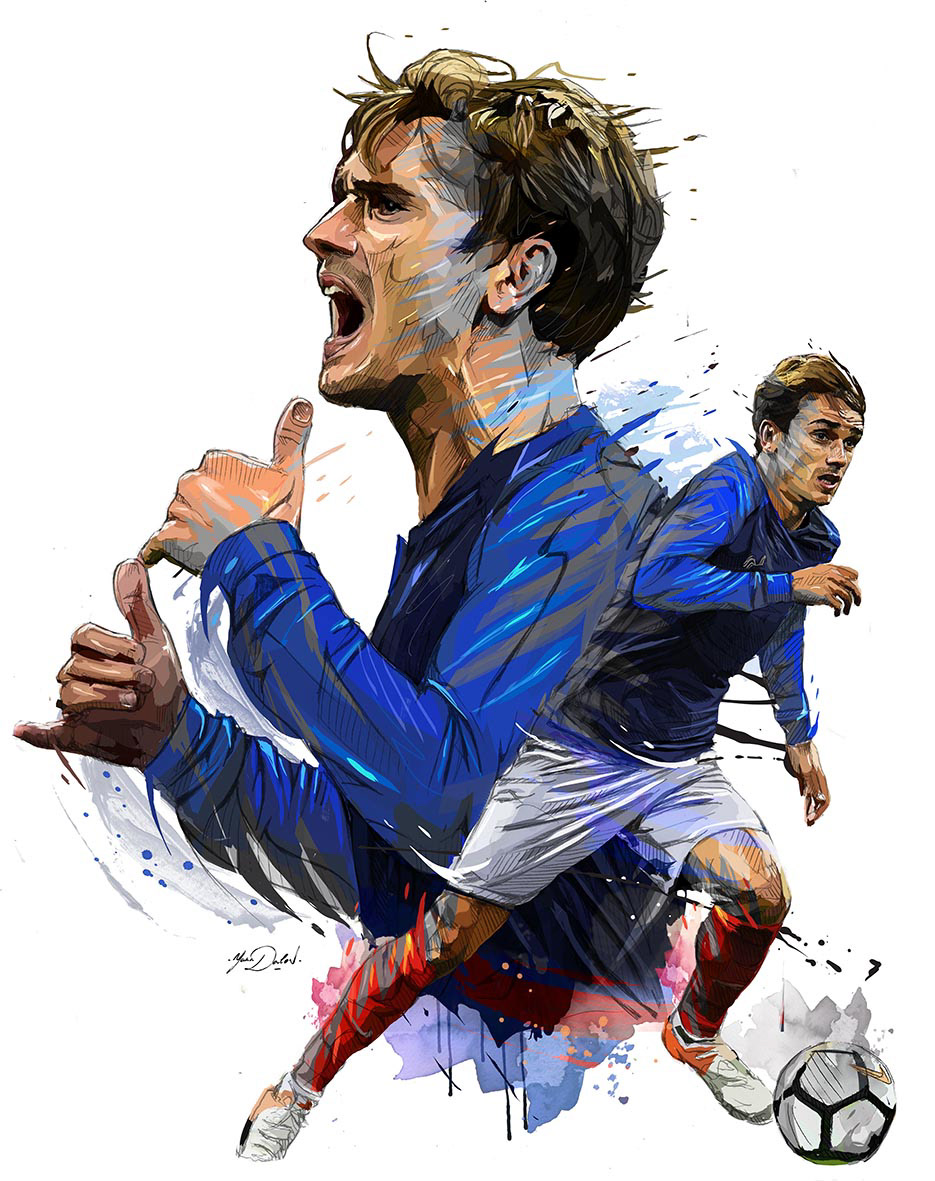 World Cup 2018 Illustrations: Félicitations les Bleus (France)