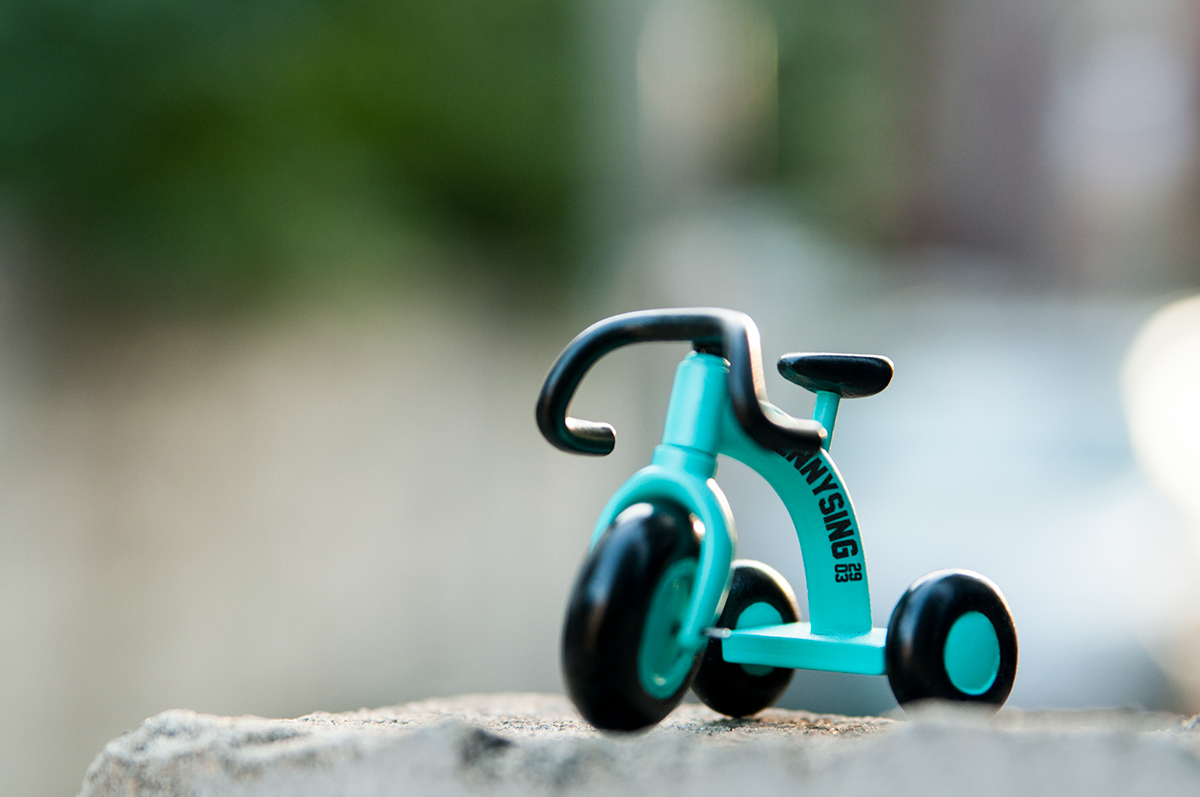 avanishingbennysing bennysing arttoy toy figure tricycle fixie fixedgear Single gear cycle noelroh