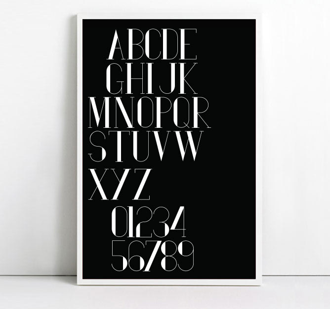 Typeface design editorial
