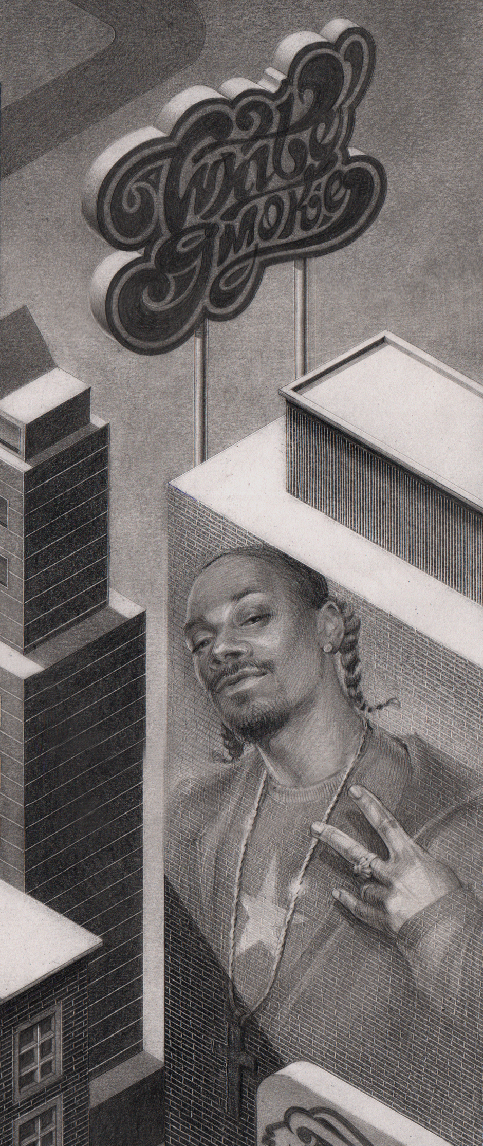 graphite pencil city rap