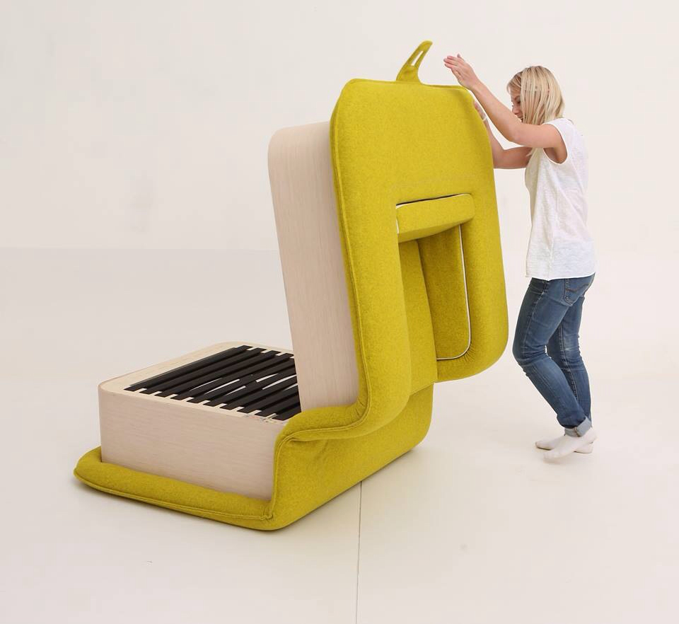 armchair bed furniture design prototype sidorova flop