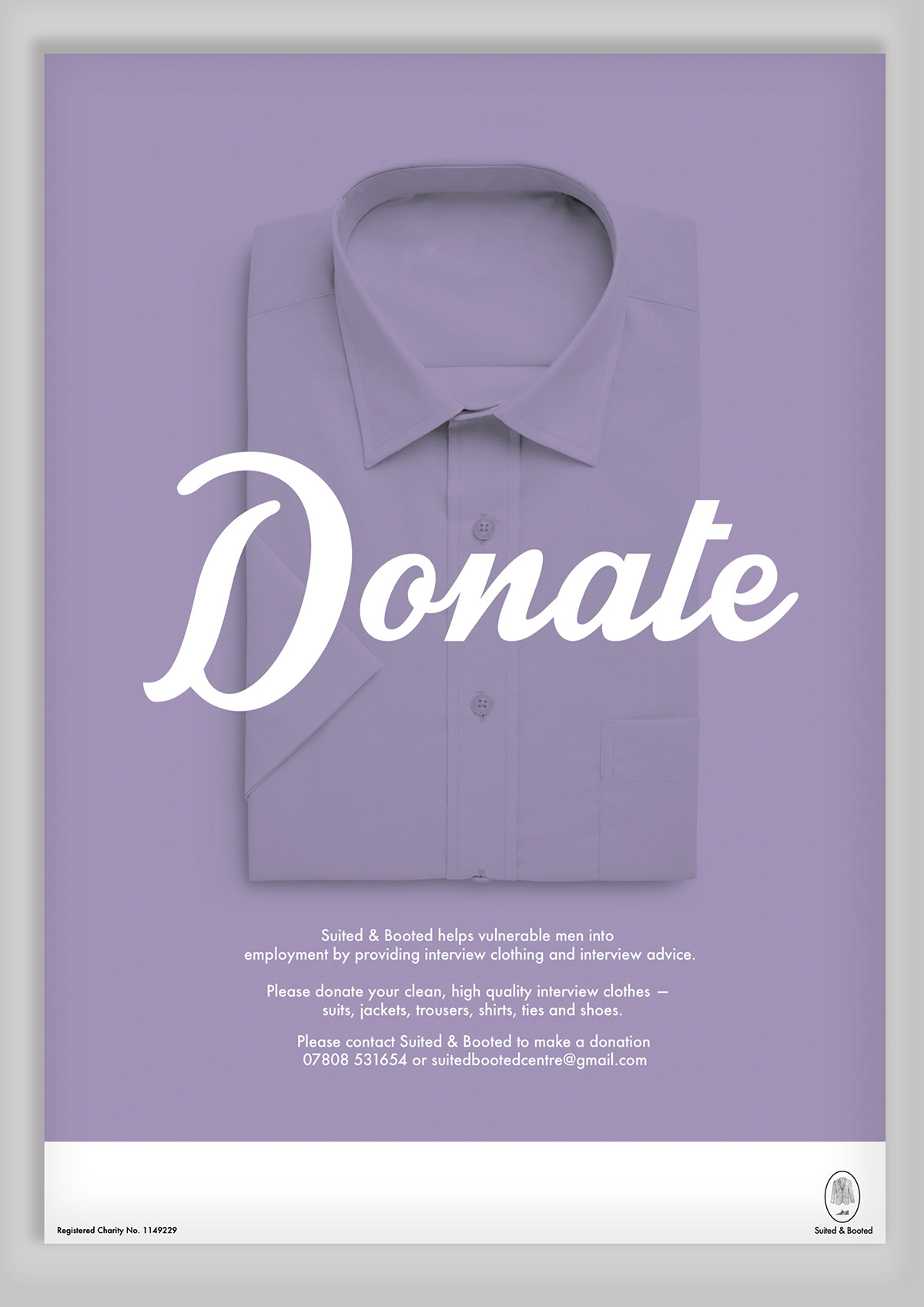 charity type colour clothes Suited&booted suits