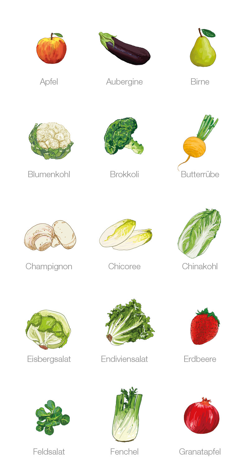 vegetable fruits häfft salat vegan fresh Nature healthy eat Food  green organic