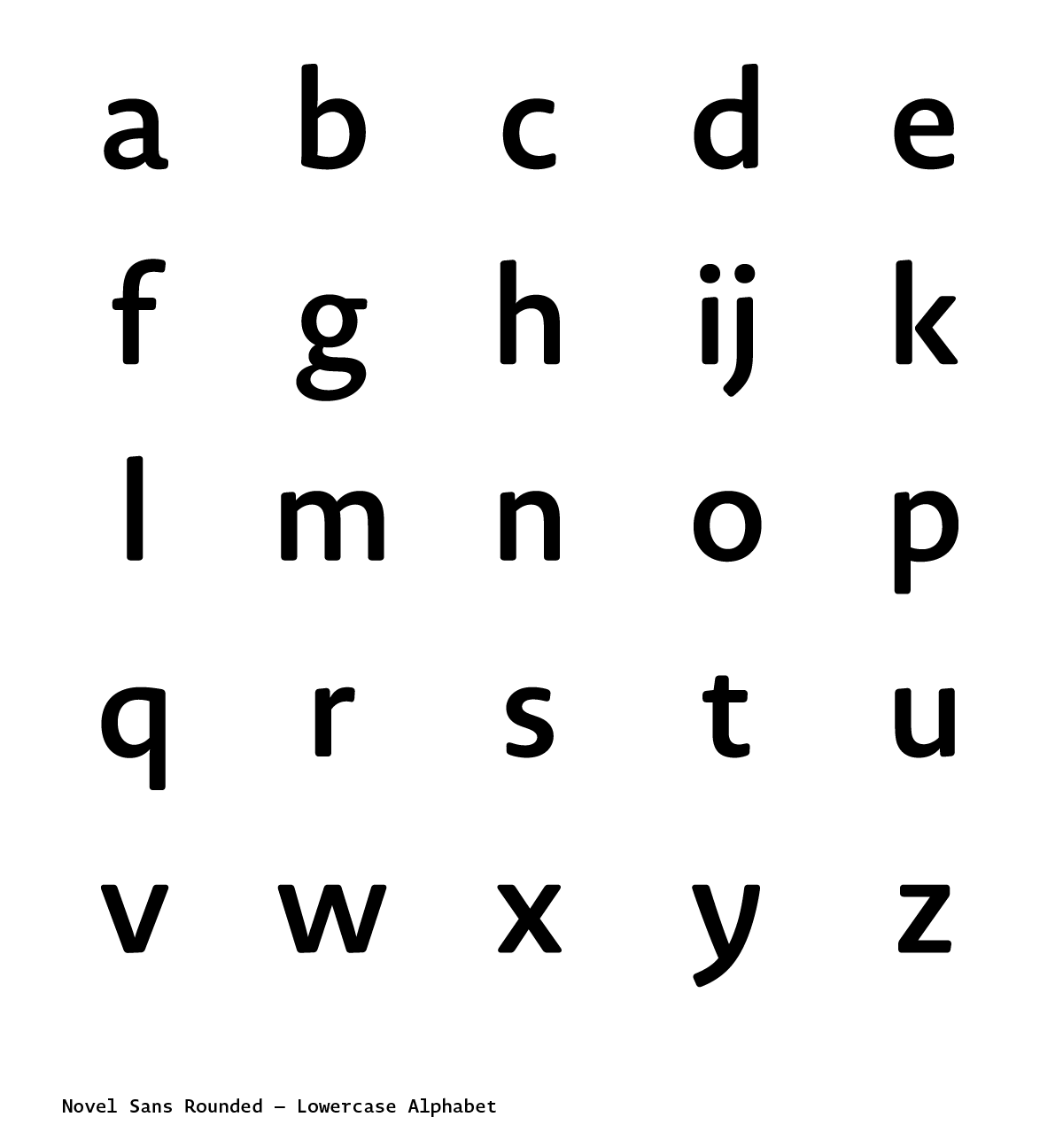 Typeface font type design sans serif Atlasfonts Atlas Font Foundry rounded