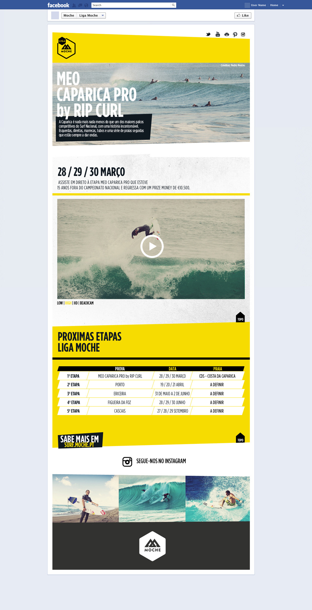 shokd Surf Portugal fullsix design Webdesign