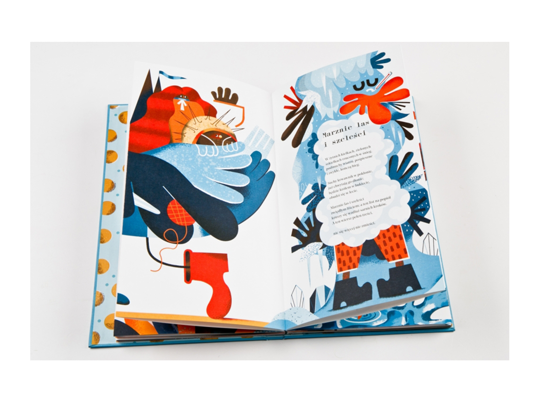 leporello graphic design ilustracja książka book book design