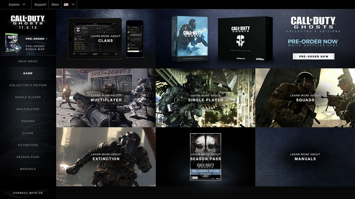 call of duty Ghosts Infinity Ward activision