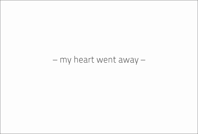 heart story black and white minimalist graphic existentialism