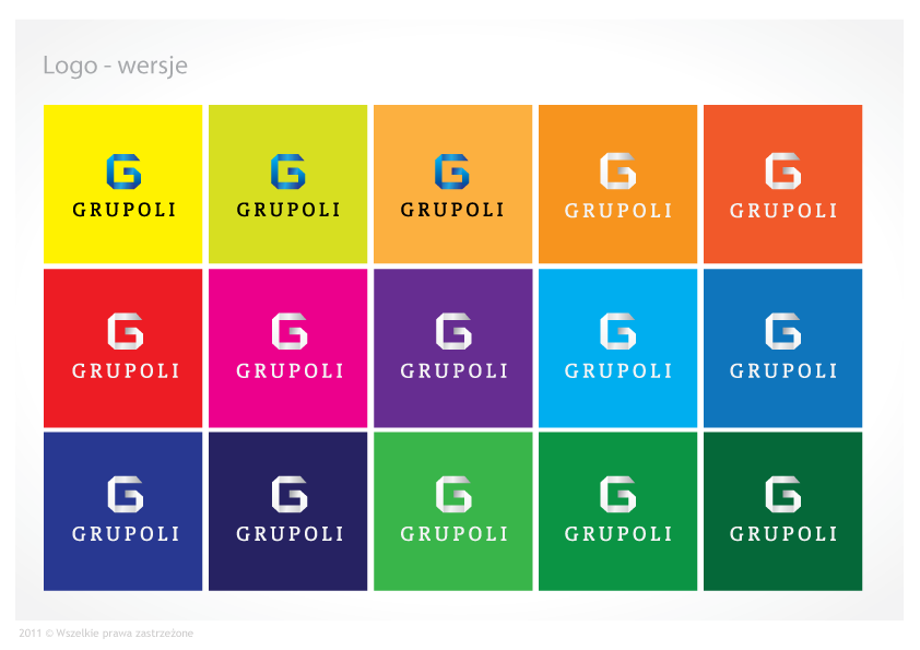 Grupoli insurance brand logo Website polish finance
