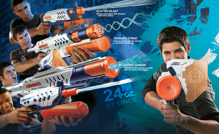 gun design concept art super soaker nerf Photoshop Rendering TTOY Awards sketching