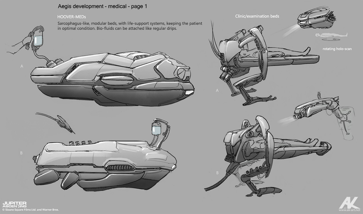 Jupiter Wachowskis sci-fi space opera science-fiction concept art Environment design Mechanical Design Vehicle Design concept design Adam Kuczek jupiter ascending