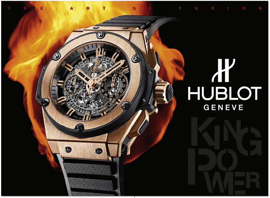 hublot Watches luxe luxury trendy communication design agency watch