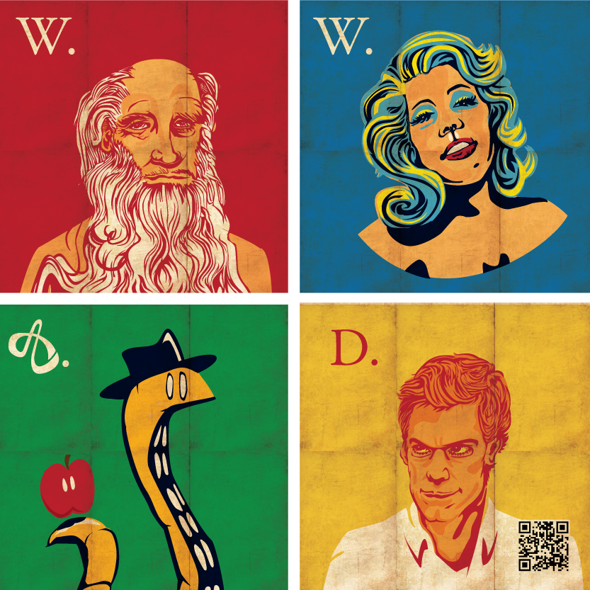 Artsurfsoul dexter wisdom woman A snake Layout wwad #WWAD warhol serpent snake buy now