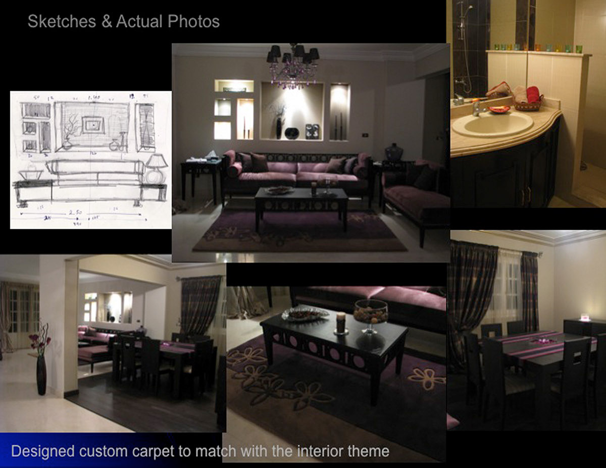 apartment Space Planning design execution Custom furniture custom-made tailored design
