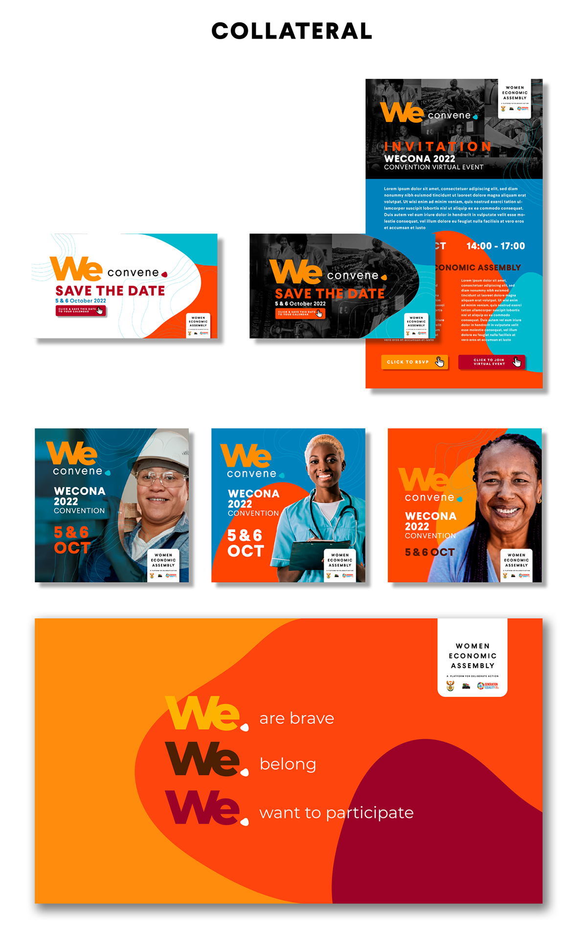 brand identity branding  Event Event Design Government graphic design  identity south africa visual design visual identity