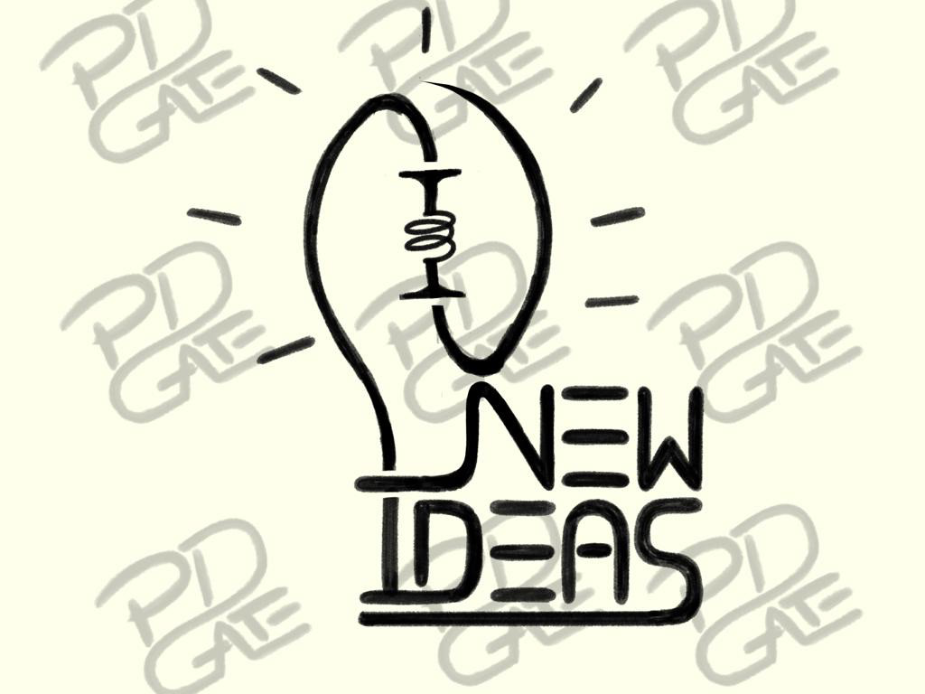 brand design idea ideas Lamp logo new vector yellow