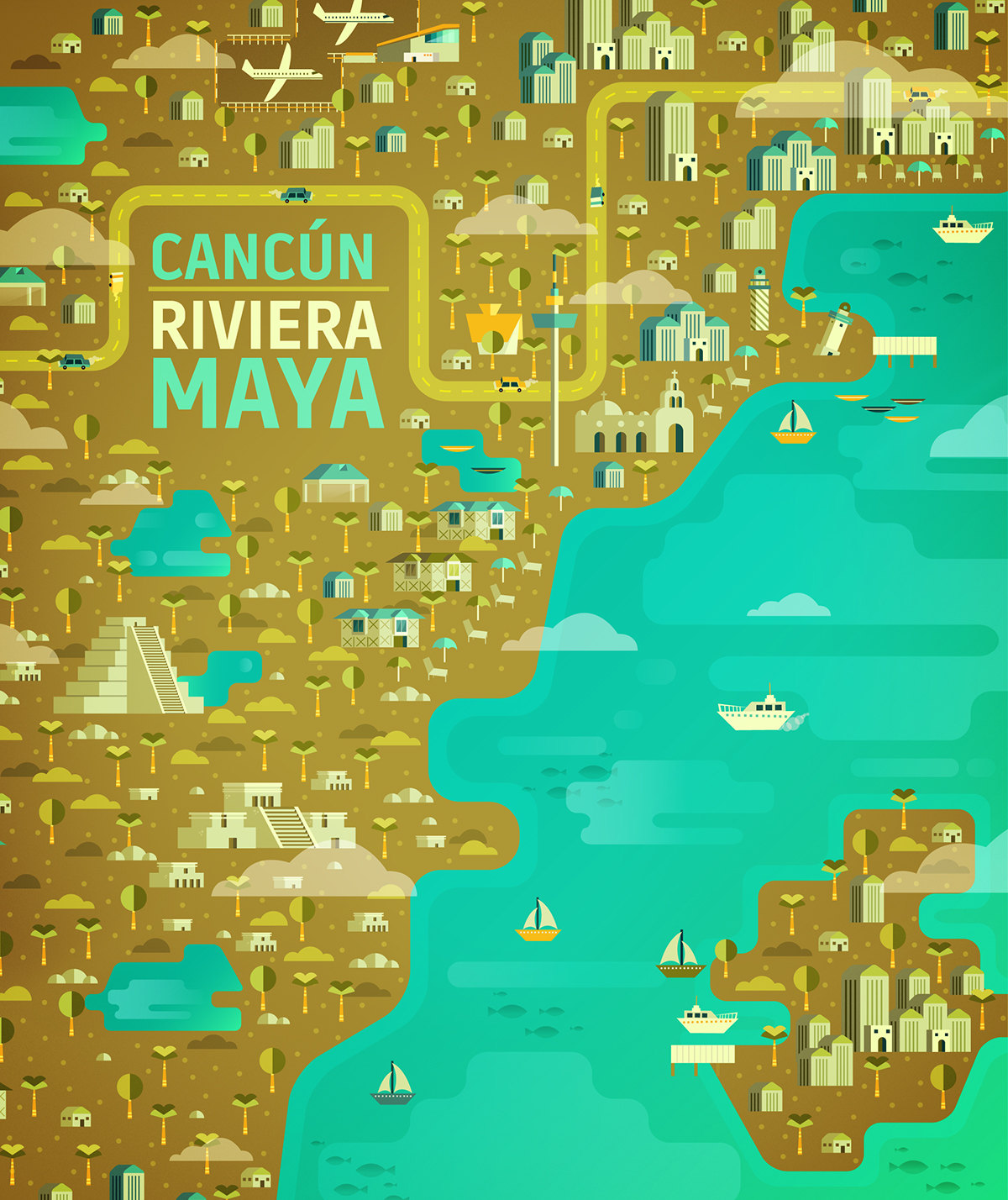 city Cities world maps map vector Tanzania mexico city vienna Banff cancun Riviera Maya tokyo buildings tourism