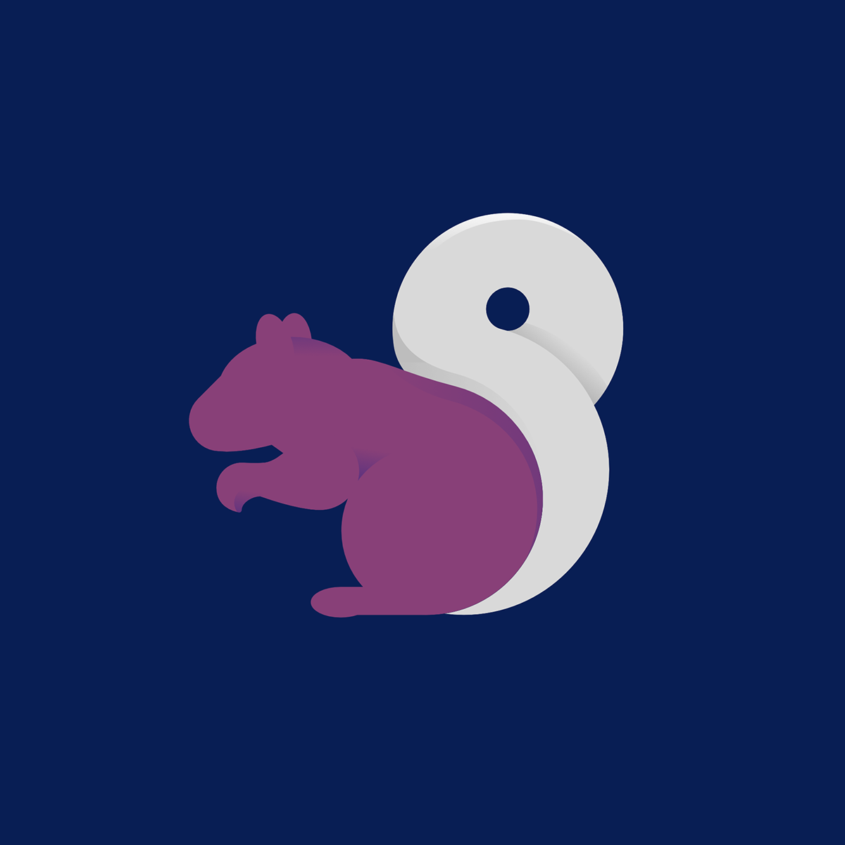 animals gradient illustrations logo marks