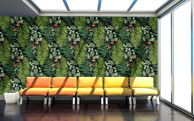 pacific northwest portland plants Wallpaper design botanical illustration