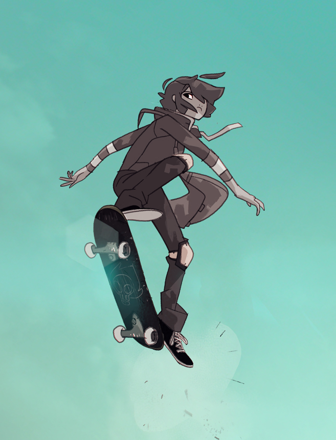 girl SKY skate