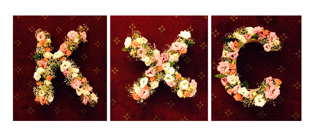 wedding design Invitation WEDDING BACKDROP Flower & Card 婚禮視覺