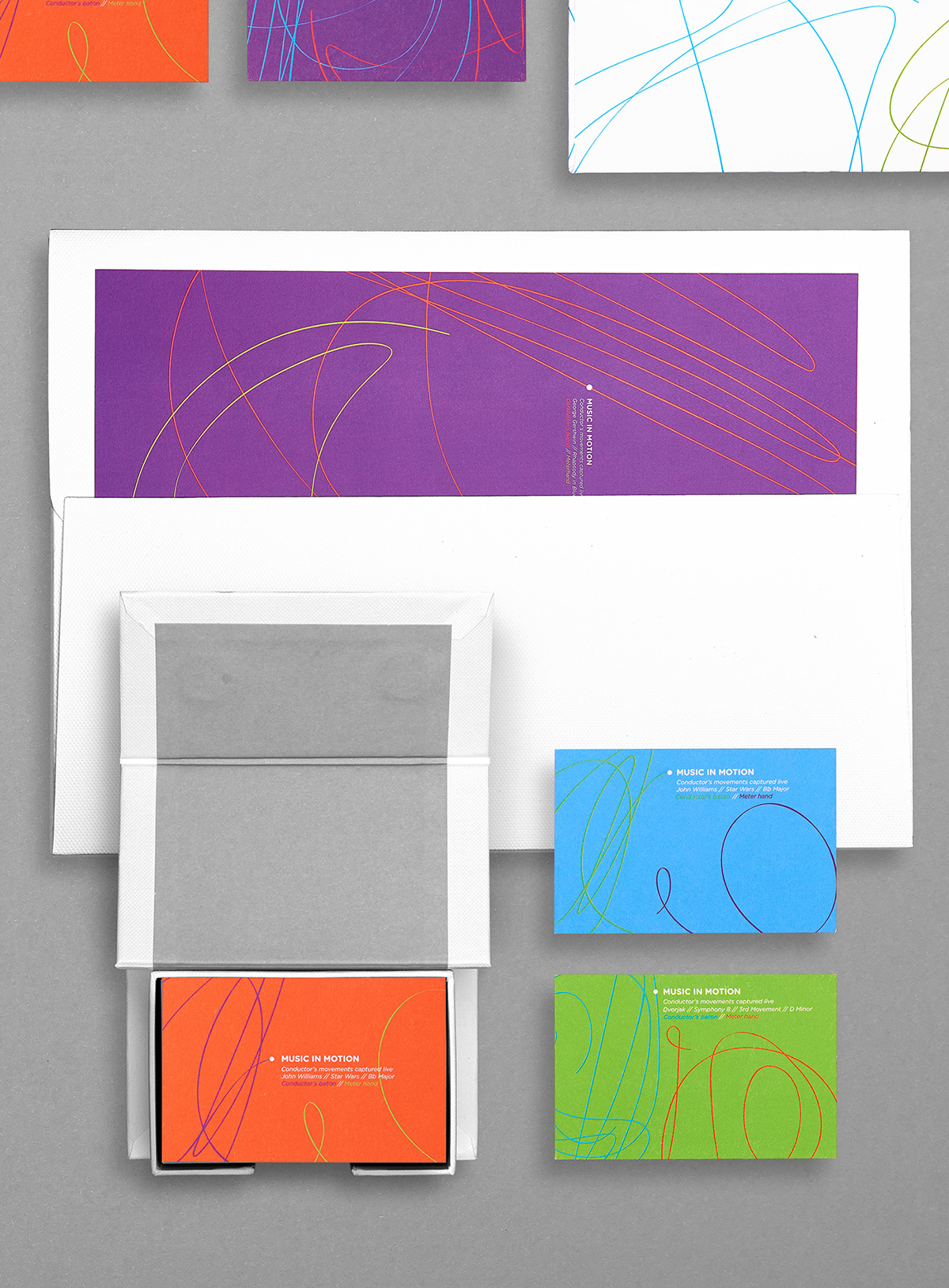 orchestra youth Rebrand movements motion capture south africa conductor instruments Stationery logo