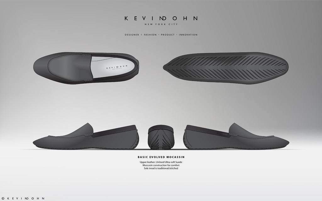 Kevin Dohn men footwear footwear design contemporary minimal