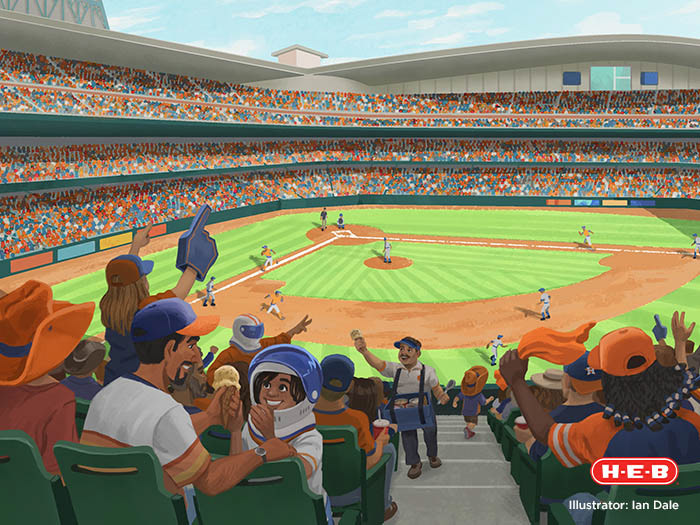 baseball characters digital painting Food  ILLUSTRATION  Mascot package painting   sports Label