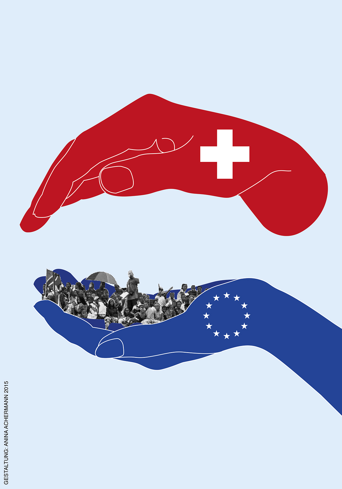 refugeeswelcome Refugees poster posterdesign action takeaction lucerne neubad Weltformat