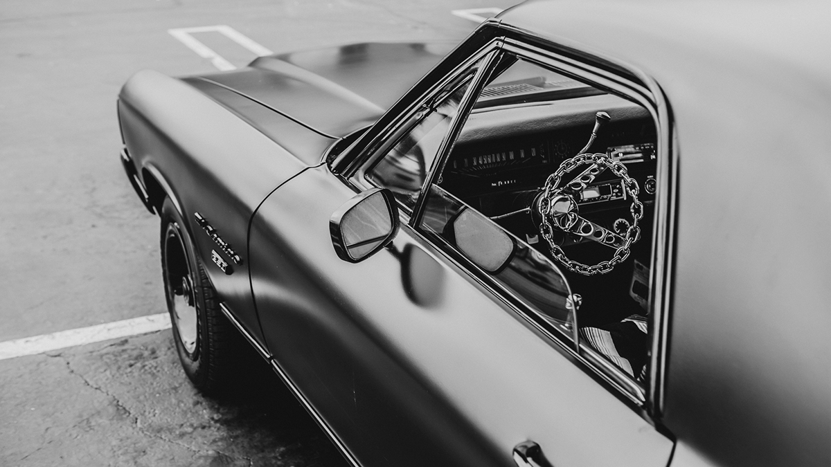 Adobe Portfolio take the road RoadTrip usa vintage cars black and white