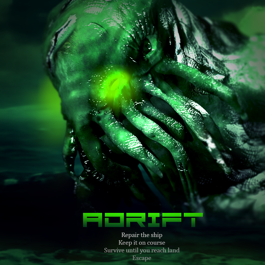 creature cthulu game Game Art horror lovecraft Sci Fi swamp