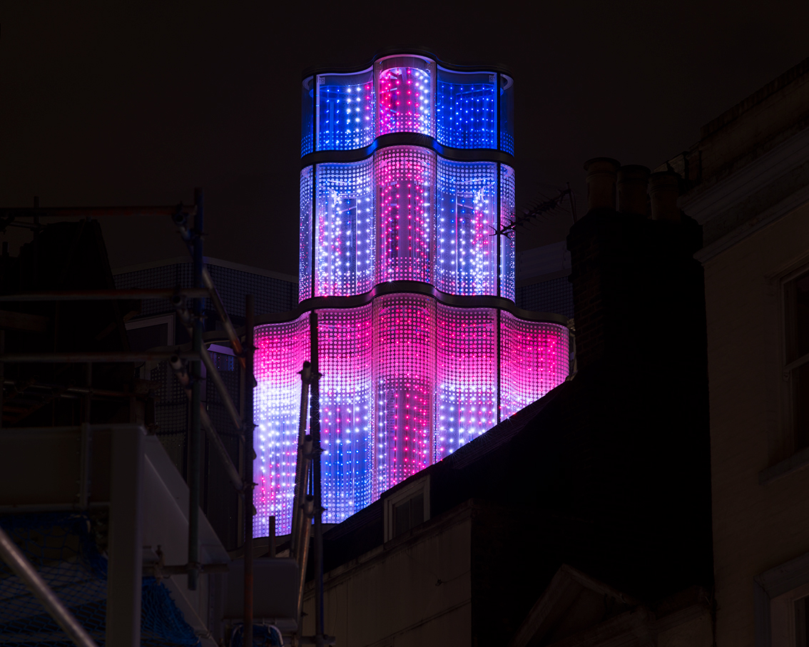 ahmm Studio Fractal oxford street lantern led London lighting