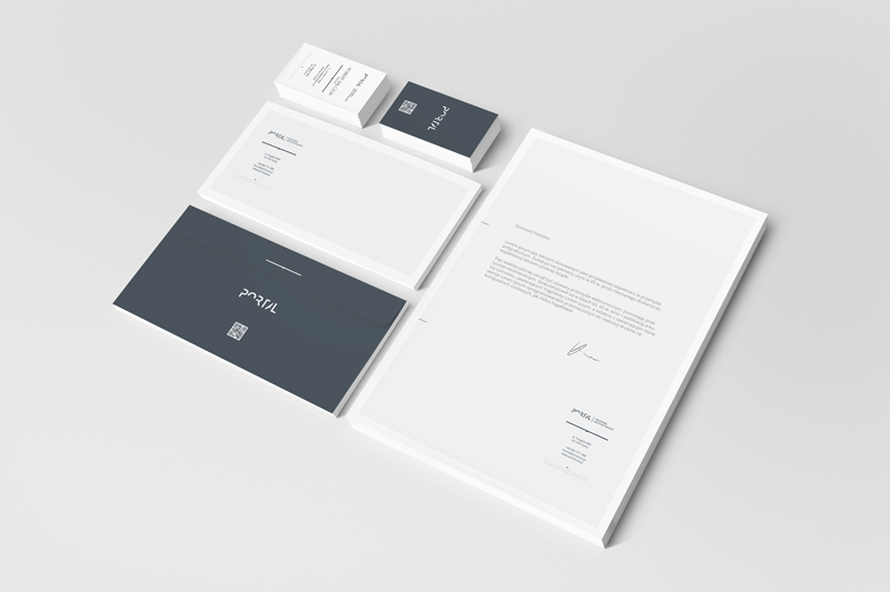 identity architecture brand architect Minimalism clear simple minimalist typo logo business card letterhead