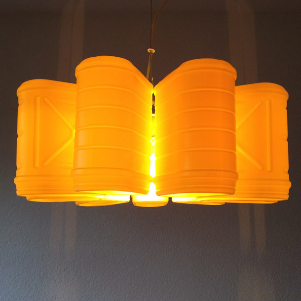 upcycle lighting lampshade DIY
