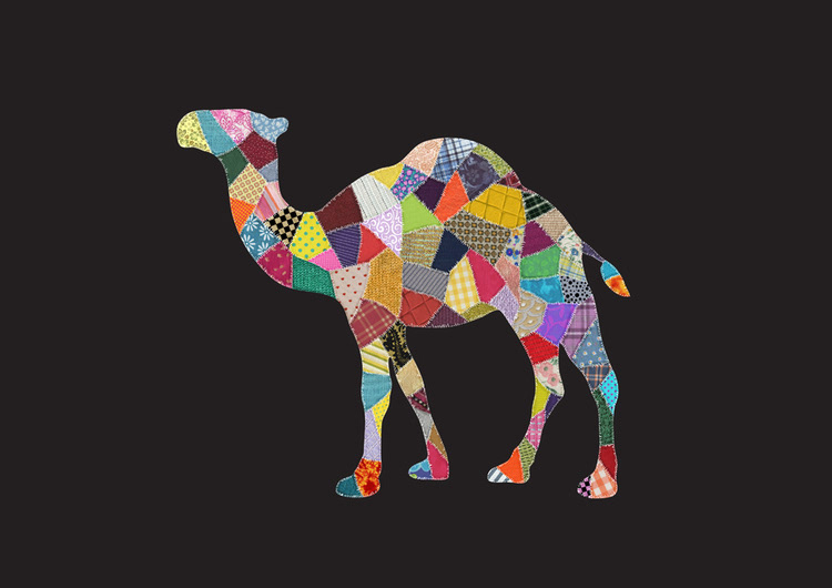 camel Patterns Silhouette
