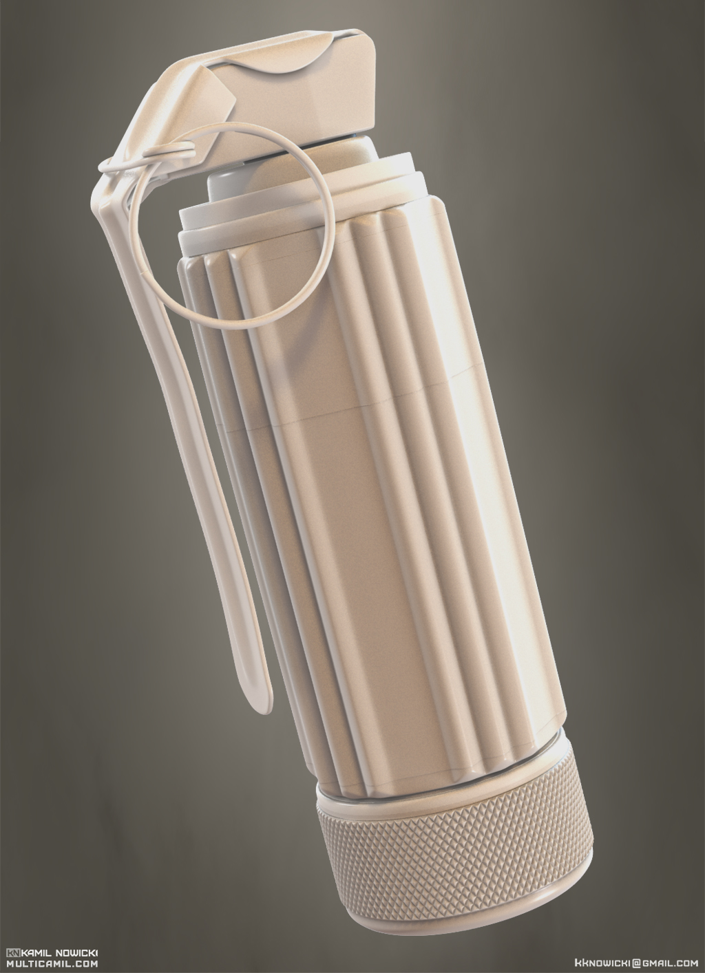 Weapon grenade PBR sketchfab