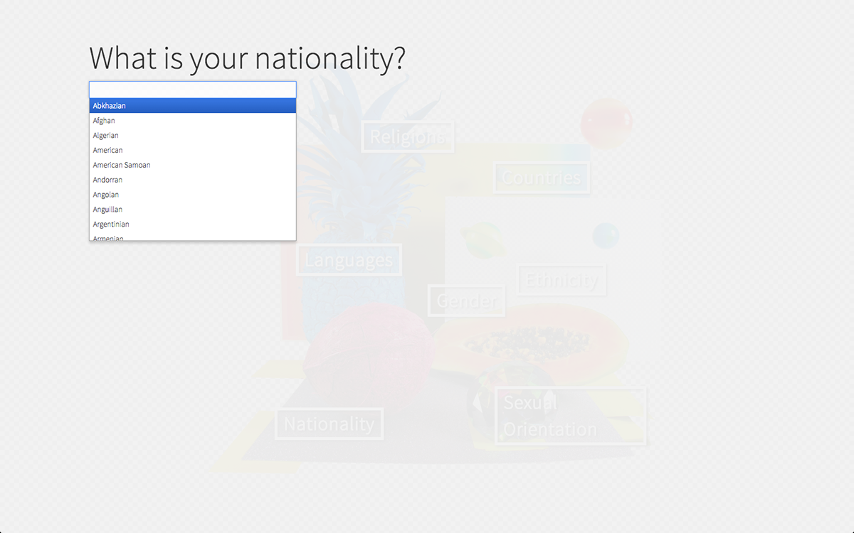 Adobe Portfolio culture identity name certificate fruits kitsch Pineapple cultural identity