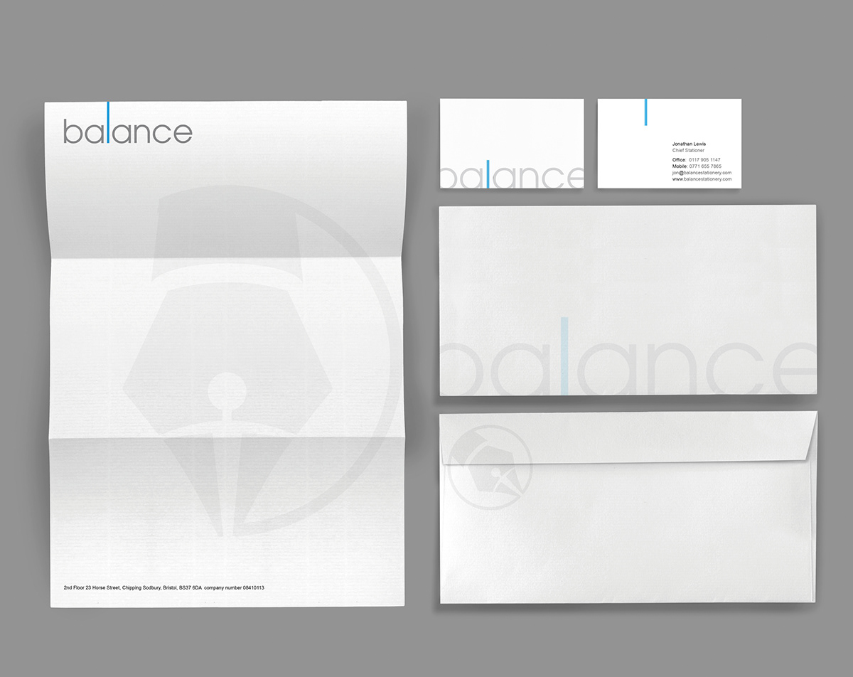 Startup  company  stationery  balance  business card  envelope